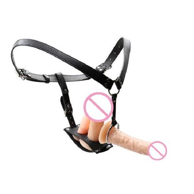 3 rozmiar czarny pasek bez ramiączek na uprzęży dildo dla kobiet mężczyzn skóra