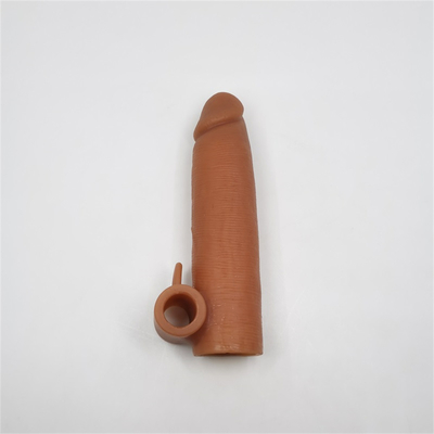 Rękawy na penisa Mężczyzna opóźniający wytrysk Prezerwatywy do powiększania penisa Crystal Dick Sex Toy