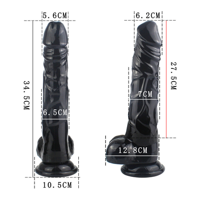 Kobiety zabawki seksualne Miękkie TPE 10 cali Realistyczne ogromne dildo Produkty seksualne dla kobiet masturbujących