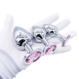 Hot Amazon Alloy Materi Sex Toys Anul Plug Set z kryształową biżuterią dla kobiet i mężczyzn