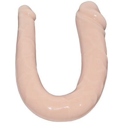 Podwójna głowa Ogromny gumowy penis Realistyczny długi Dildo Seksowny produkt dla kobiet