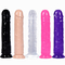 7-calowe małe Dildo, miękkie realistyczne początkujące zabawki erotyczne Jelly Dildo Clear z mocną przyssawką dla kobiet / mężczyzn / gejów