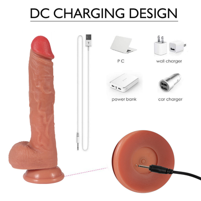 Wbijając realistyczną zabawkę erotyczną Dildo, stymulator łechtaczki Anal G Spot dla kobiet
