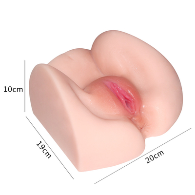 Realistyczny prążkowany Masturbator Vagina Life Size Booty Ass