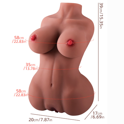 5.5kg pół kobieta silikonowa lalka Sax tułowia realistyczna cipka duże piersi seks lalka zabawka odpowiednie zabawki seks dorosłych mężczyzn dla mężczyzn