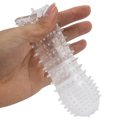 Gorąca sprzedaż Crystal Penis Sleeve Extender dla mężczyzny