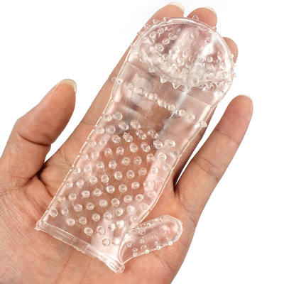 Gorąca sprzedaż Crystal Penis Sleeve Extender dla mężczyzny