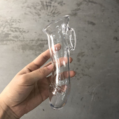 Elastyczność Crystal Clear TPE Miękka nakładka na penisa dla mężczyzn Penis Extender Sex Toy