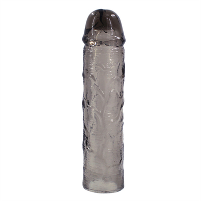 Sex Toy Dildo Extender prezerwatywy dla mężczyzn przedłużenie penisa rękaw Cock silikonowy realistyczny penis