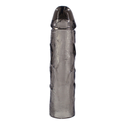 Sex Toy Dildo Extender prezerwatywy dla mężczyzn przedłużenie penisa rękaw Cock silikonowy realistyczny penis