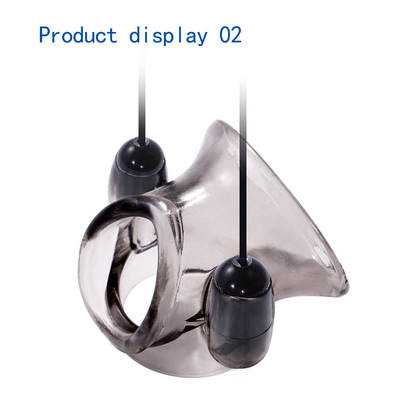 Bezpłatny TPE G Spot Produkty dla dorosłych Mężczyzna Wibrujący Penis Penis Ring dla penisa