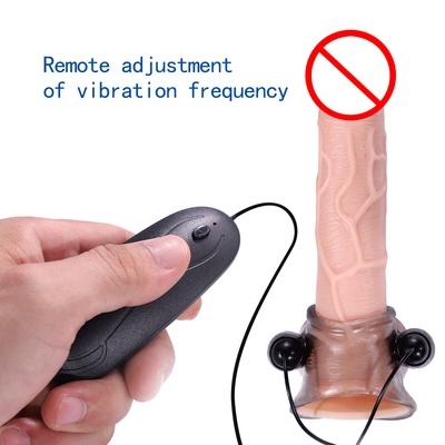 Bezpłatny TPE G Spot Produkty dla dorosłych Mężczyzna Wibrujący Penis Penis Ring dla penisa