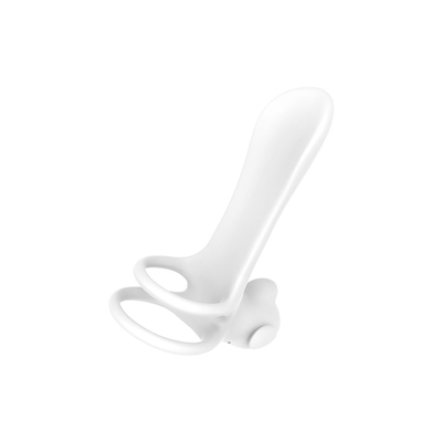 Silikonowy trójkąt Penisa z drażliwym ogonem / Stretchy Penis Ring dla stymulacji penisa