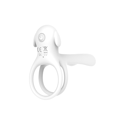 Silikonowy trójkąt Penisa z drażliwym ogonem / Stretchy Penis Ring dla stymulacji penisa