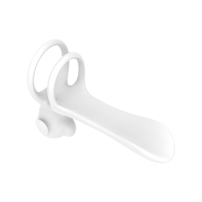 Silikonowy trójkąt Penisa z drażliwym ogonem / Stretchy Penis Ring dla stymulacji penisa