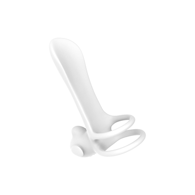 Silikonowy trójkąt Penisa z drażliwym ogonem / Stretchy Penis Ring dla stymulacji penisa