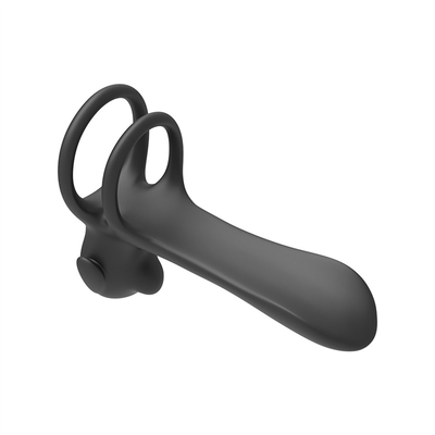 Silikonowy trójkąt Penisa z drażliwym ogonem / Stretchy Penis Ring dla stymulacji penisa