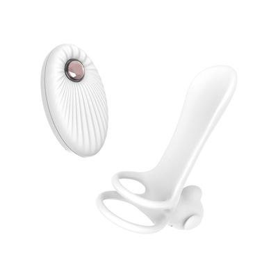 Silikonowy trójkąt Penisa z drażliwym ogonem / Stretchy Penis Ring dla stymulacji penisa