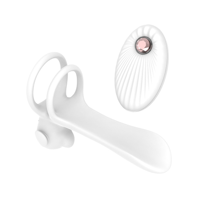 Silikonowy trójkąt Penisa z drażliwym ogonem / Stretchy Penis Ring dla stymulacji penisa