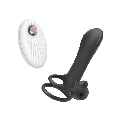 Silikonowy trójkąt Penisa z drażliwym ogonem / Stretchy Penis Ring dla stymulacji penisa