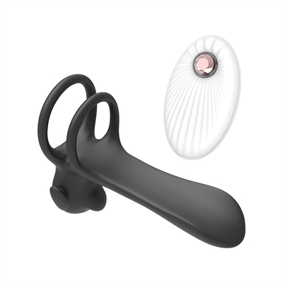 Silikonowy trójkąt Penisa z drażliwym ogonem / Stretchy Penis Ring dla stymulacji penisa