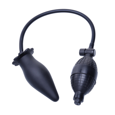 Nadmuchiwany korek analny z pompką Anal Dilator Massager rozszerzalny Butt Plug zabawki erotyczne dla mężczyzn