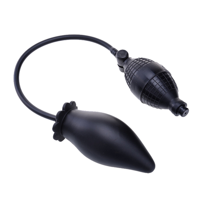 Nadmuchiwany korek analny z pompką Anal Dilator Massager rozszerzalny Butt Plug zabawki erotyczne dla mężczyzn