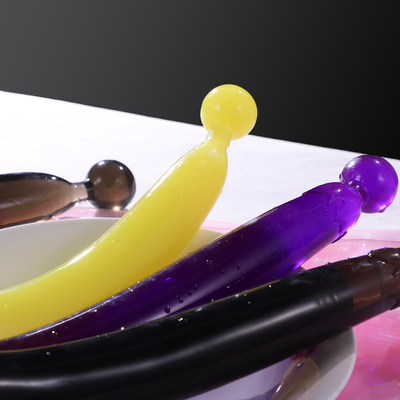 Gorąca sprzedaż owoce warzywa kryształowe dildo korek analny masażer łechtaczki pochwy Sex zabawki dla kobiet masturbacja