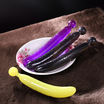Gorąca sprzedaż owoce warzywa kryształowe dildo korek analny masażer łechtaczki pochwy Sex zabawki dla kobiet masturbacja
