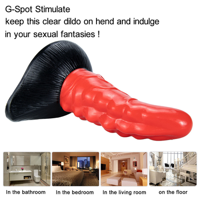 Seks Wielki Pies Dildo Kolorowe Dinosaur Scales Penis z kubkiem wysysaczem Zabawki Sexowe dla kobiet Silikon Wielki Penis Zwierzęce ogromne Di