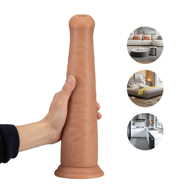 Gęsty olbrzymi dildo duży penisa zwierzęcego Słonia pysk Anal sextoy dla unisexu Dorosła kobieta Masturbuj pary Flirtuj erotycznie