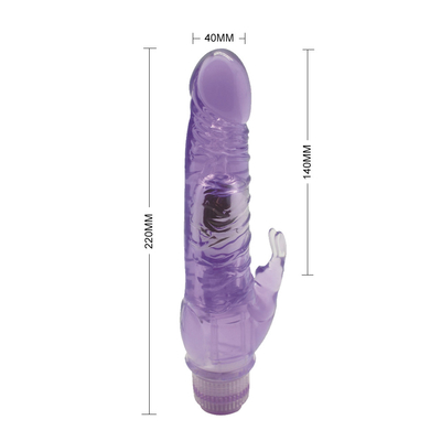 Królik Glance Penis G-spot wibrator kobiecy aparatury silikonowe wibracje wibrujące dildo