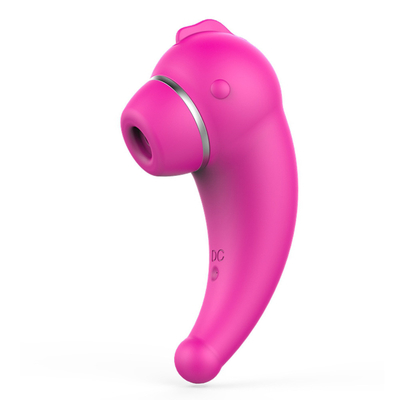 Mini Clit Sucker Vibrator Oral Licking Pussy Tongue Vibrating Nipple Sucking Clitoris Stimulator dla Kobiety