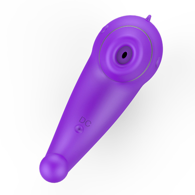 Mini Clit Sucker Vibrator Oral Licking Pussy Tongue Vibrating Nipple Sucking Clitoris Stimulator dla Kobiety