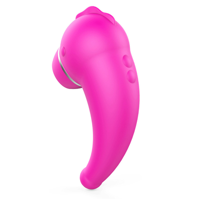 Mini Clit Sucker Vibrator Oral Licking Pussy Tongue Vibrating Nipple Sucking Clitoris Stimulator dla Kobiety