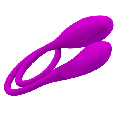 Analny podwójny wibrator 6 wielokrotności wibrator G-spot jajka wielozadany wibrator łechtaczki dla par