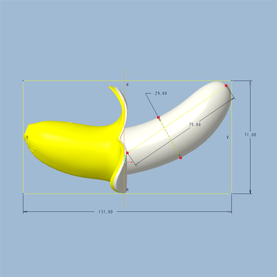 Bańka w kształcie dorosłych zabawek seksualnych G-spot waginy lizający wibrator dla kobiecego seksowny bananowy zabawka wibratoryczny stimulator wibrator