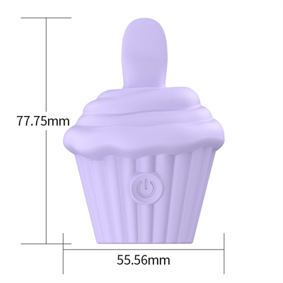 Rose Vibrator Klitory Licking Tongue Vibrator 2 w 1 Licking & Vibrating Nipples Stimulator Klitory z 10 trybami