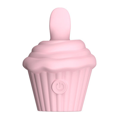 Rose Vibrator Klitory Licking Tongue Vibrator 2 w 1 Licking & Vibrating Nipples Stimulator Klitory z 10 trybami