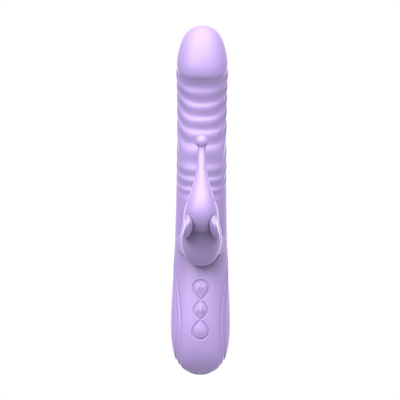 Silikonowy rozciągający się wibrator ogrzewający królika G-spot Stimulator łechtaczki Kobiety zabawki seksualne Królik wibrator dla kobiety