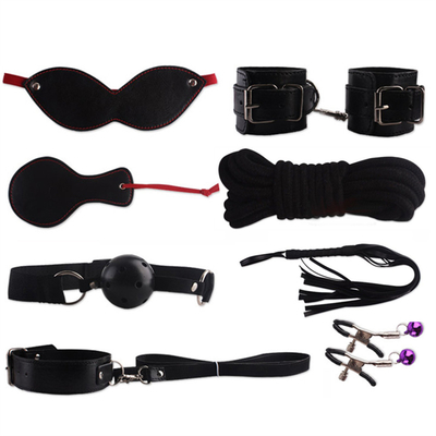 8 sztuk/zestaw Popularny zestaw BDSM Bondage dla par