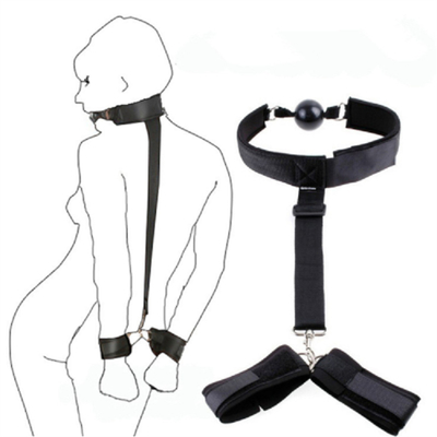Xese New BDSM Bondage Restraint Handcuffs Set Sex Toys dla kobiet