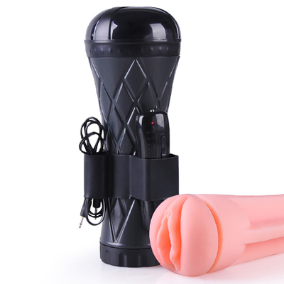 3D wibrująca masturbacja, kubek z cipką, zabawki seksualne dla mężczyzny.