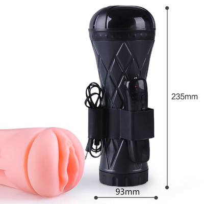 3D wibrująca masturbacja, kubek z cipką, zabawki seksualne dla mężczyzny.