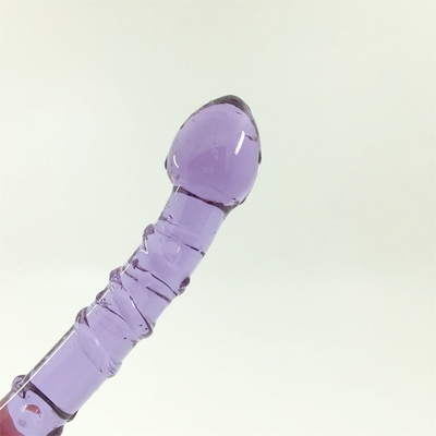 Podwójne Głowy Butt Plug Anal Plug Butt Glass Butt Plug z wewnętrznym wkrętem