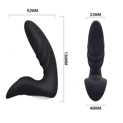Zdalny sterownik masażer prostaty USB ładowanie wibrator analny prostaty zabawkę dla mężczyzn