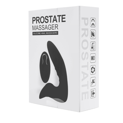 Zdalny sterownik masażer prostaty USB ładowanie wibrator analny prostaty zabawkę dla mężczyzn