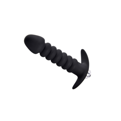 Wibrator z silikonowym dildo męski masaż prostaty Anal G-spot Butt Plug dla mężczyzn