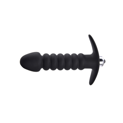 Wibrator z silikonowym dildo męski masaż prostaty Anal G-spot Butt Plug dla mężczyzn