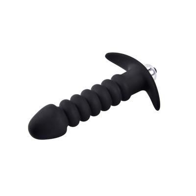 Wibrator z silikonowym dildo męski masaż prostaty Anal G-spot Butt Plug dla mężczyzn